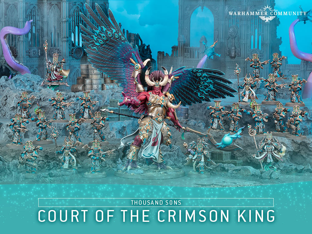 Pre-Order Battleforce: Thousand Sons – Court of The Crimson King