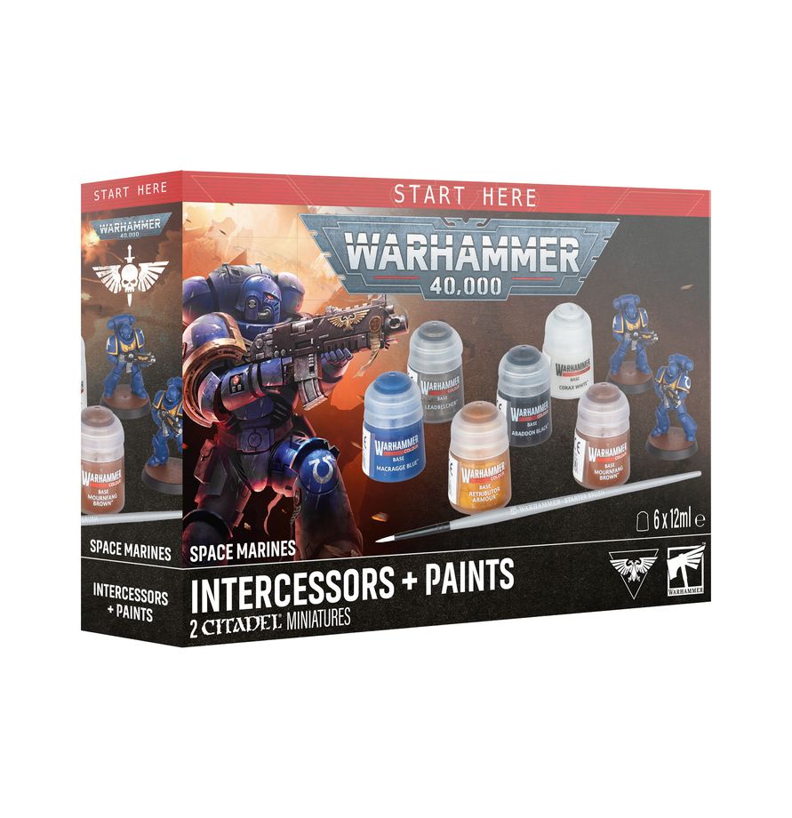 Space Marines: Intercessors + Paints - Image 2