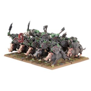 Orc and Goblin Tribes: Orc Boar Boyz Mob