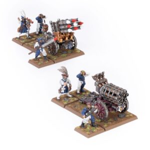 Empire of Man: Volley Gun and Helstorm Rocket Battery