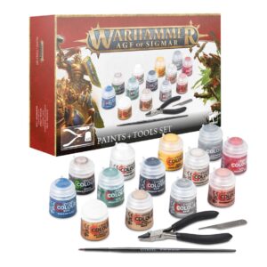 Warhammer Age of Sigmar: Paint + Tools Set (4th Edition)