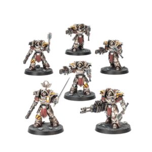 Cataphractii Terminators with Volkite Chargers and Power Mauls