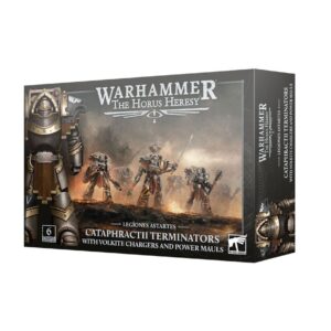 Cataphractii Terminators with Volkite Chargers and Power Mauls