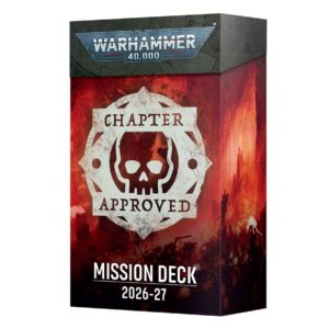 Chapter Approved 2026-27: Mission Deck